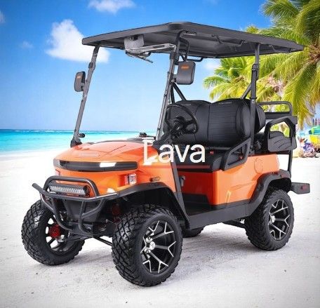 2025 Denago Ev Rover XL Lava image