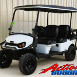2025 E-Z-GO Express 6 Gas Lifted Bright White