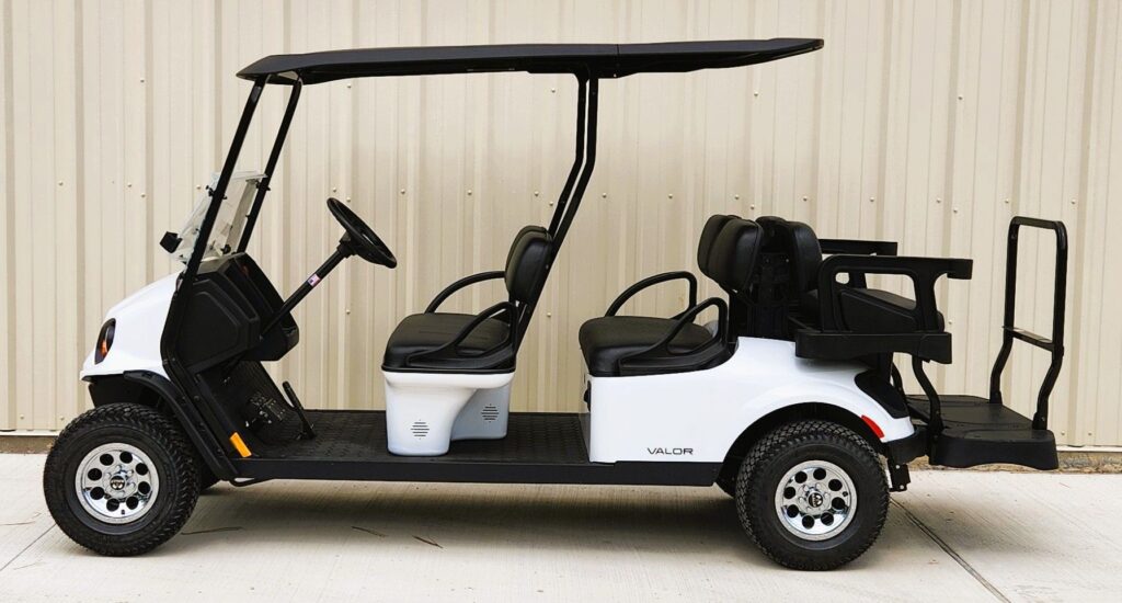 2025 E-Z-GO Express 6 Gas Lifted Bright White image