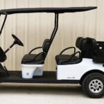 2025 E-Z-GO Express 6 Gas Lifted Bright White