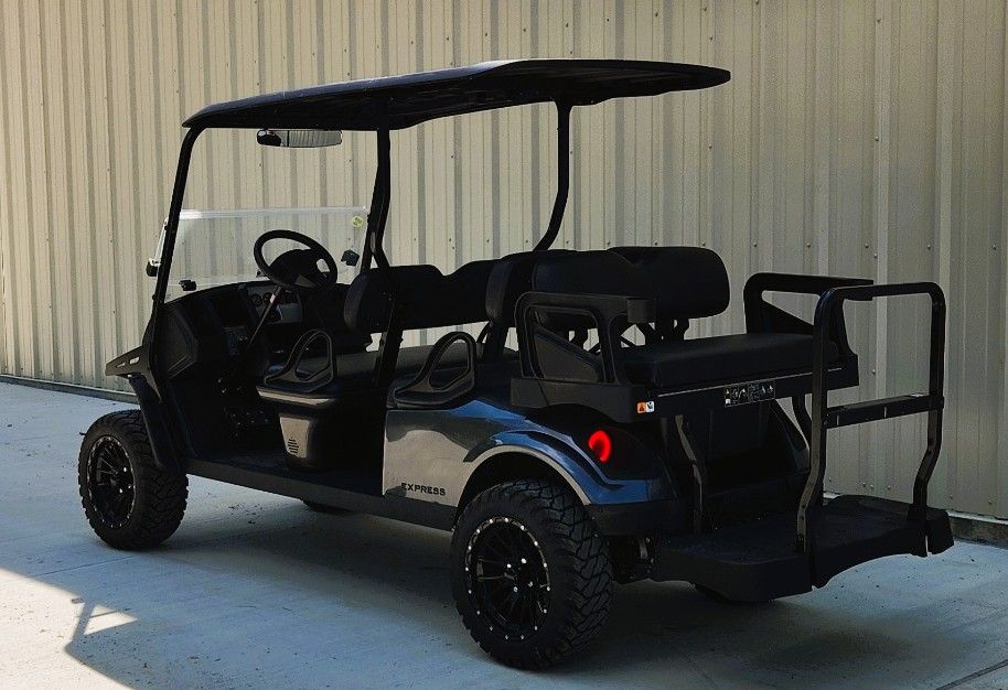 2026 E-Z-GO Express 6 Express Adventure 13.5 Gas Black image