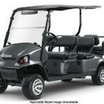 2026 E-Z-GO Express 6 Express Adventure 13.5 Gas Black