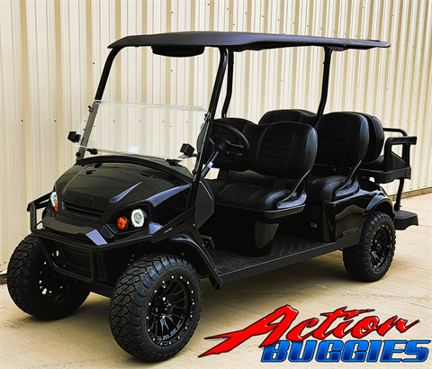 2025 E-Z-GO Express 6 ELiTE Lifted Black image