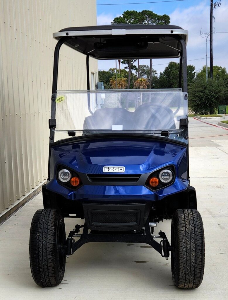 2026 E-Z-GO Express 6 Express Adventure 13.5 Gas Blue image