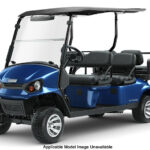 2026 E-Z-GO Express 6 Express Adventure 13.5 Gas Blue