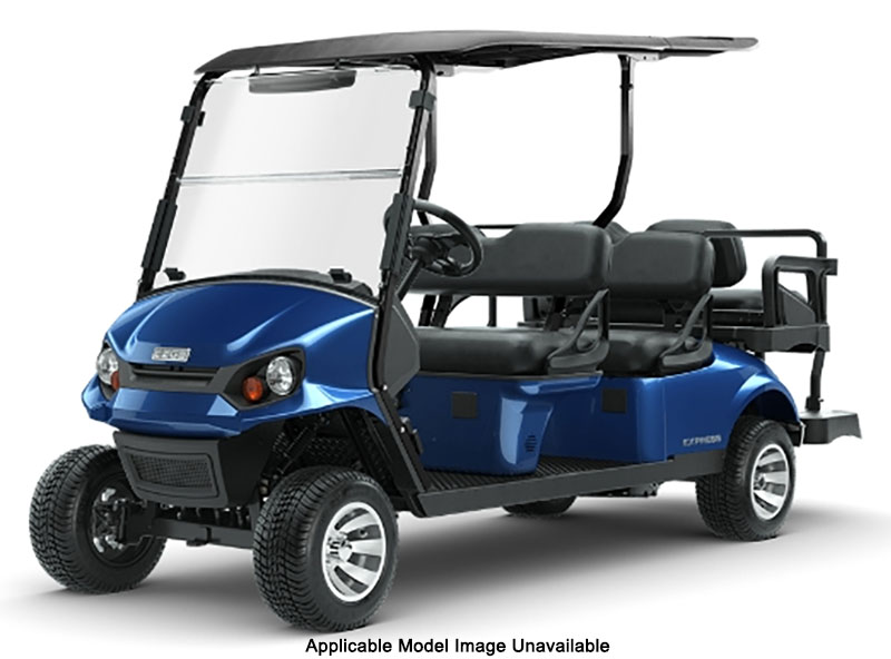 2026 E-Z-GO Express 6 Express Adventure 13.5 Gas Blue image