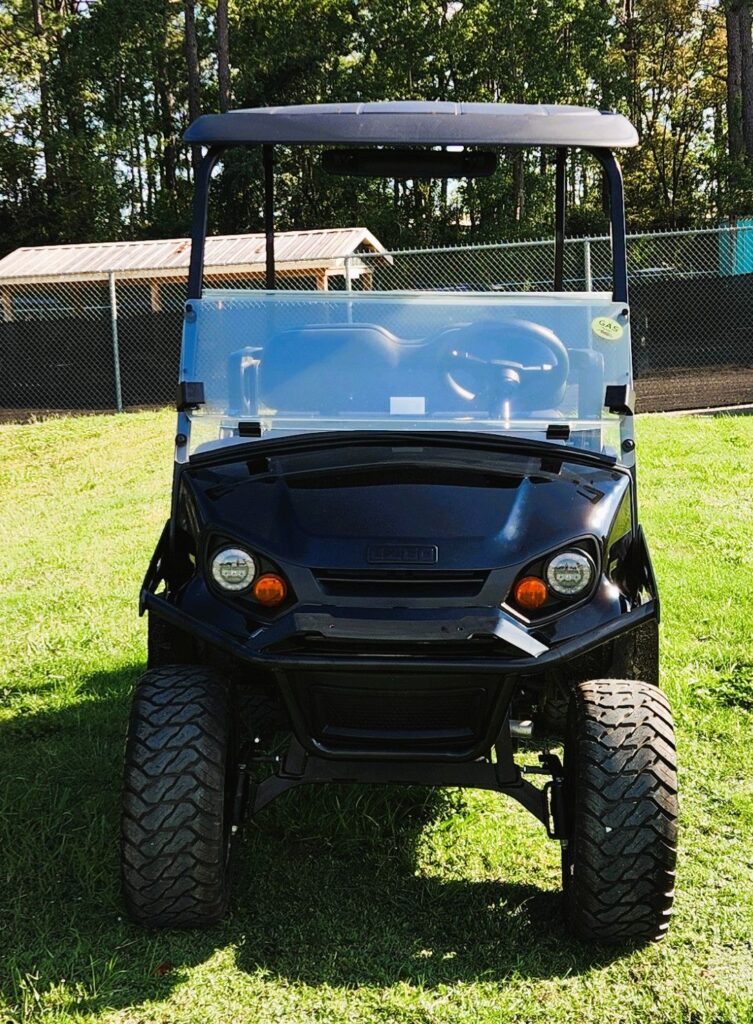 2025 E-Z-GO Express 4 Gas Lifted Black image