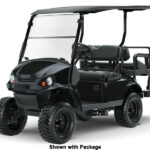 2025 E-Z-GO Express 4 Gas Lifted Black
