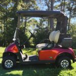 2022 E-Z-GO RXV ELiTE Flame Red