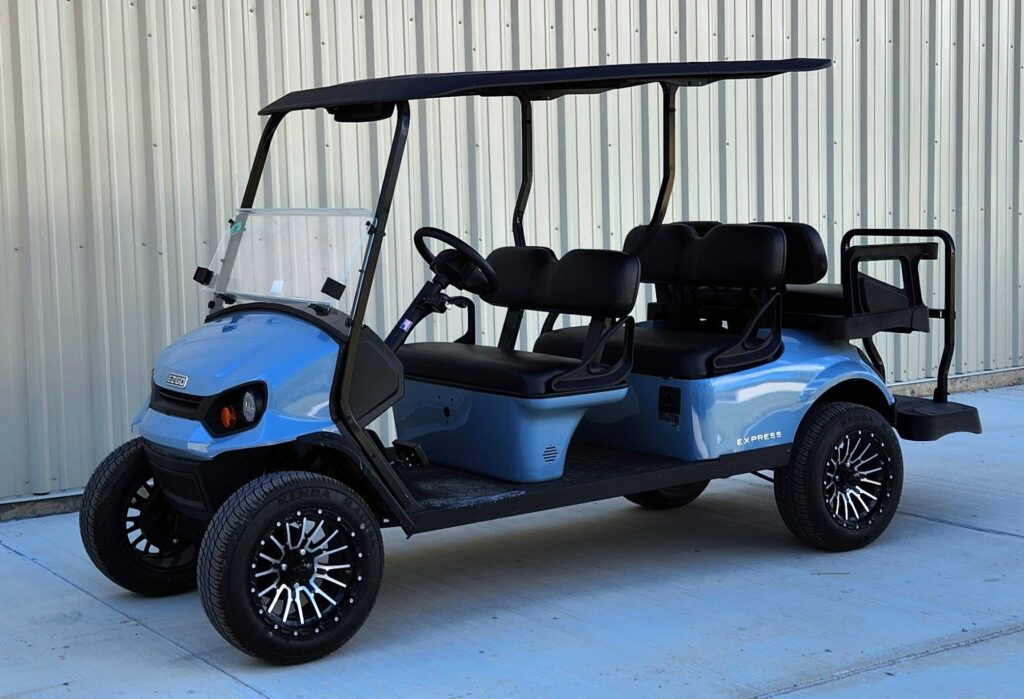 2026 E-Z-GO Express 6 Express Adventure ELiTE Lithium Grey image