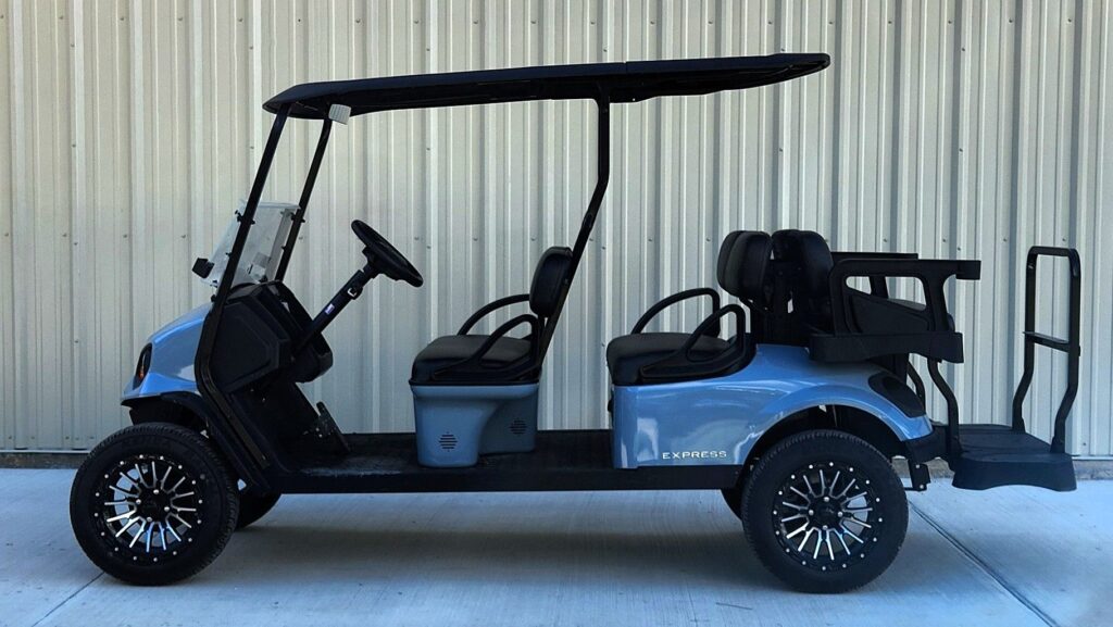 2026 E-Z-GO Express 6 Express Adventure ELiTE Lithium Grey image